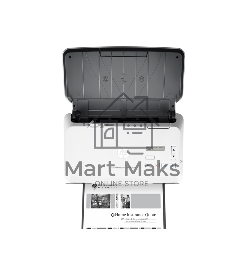 Сканер HP Scanjet Enterprise 7000 s3, протяжный, A4, CIS, 600dpi, USB 2.0 and USB 3.0, ADF 80 sheets, Duplex, 75 ppm/150 ipm, 1y warr (замена L2730B SJ7000 s2)