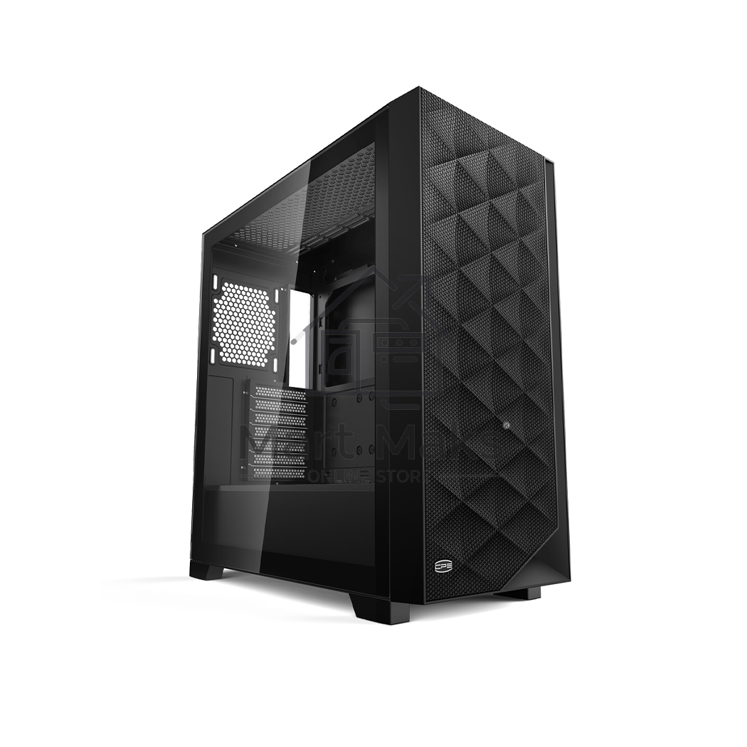 Компьютерный корпус PCCooler C3D510 BK ARGb, Tempered Glass Full Tower, Black, TG, 0.7 SPCC, 3x120мм ARGb E-ATX, ATX, mATX, mITX 170/390/410мм 2x2.5