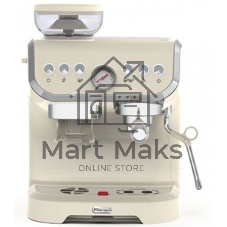 Кофейная станция BQ CM5000 бежевый, исп. кофе - зерновой/молотый, 2 л, 1560 Вт, 15 бар