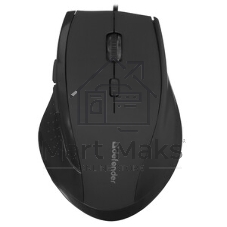 Мышь проводная Defender Accura MM-362 черный, 1600 dpi, USB, кнопки - 6