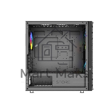 Корпус SAMA S30, Mini-Tower, чёрный, 2 x 140 мм, 1 x 120 мм
