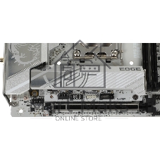 Материнская плата MSI MPG Z890I EDGE TI WIFI, LGA1851, Intel Z890, 2xDDR5, 0xSATA, 3xM.2, 1xPCIe 5.0 x16, HDMI, USB Type-C, 1x5Gb LAN, Thunderbolt, 2x3.5 мм, 7.1, mini-ITX