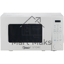 Микроволновая печь Midea EM720C2PR-W белый, 20 л, 700 Вт, переключатели - сенсор