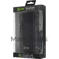 Портативный аккумулятор Cactus CS-PBFSKA-30000 30000mAh 22.5W 4.5A USB-A/USB-C черный