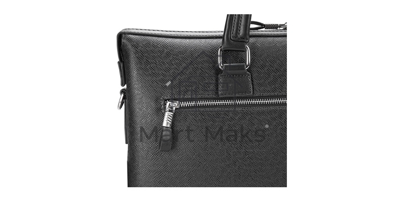 Сумка для ноутбука Сумка Continent CM-142 Black полиэстр/эко кожа, черная 15.6