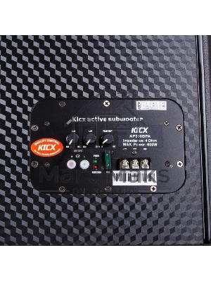 Сабвуфер автомобильный Kicx AP300BPA 300Вт активный (30 см/12