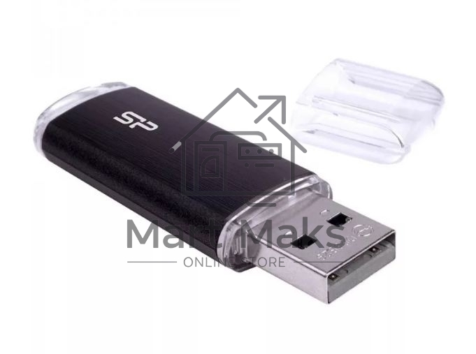Флешка USB R/W Silicon Power R/W 64Gb Ultima U02 SP064GBUF2U02V1K USB2.0 черный