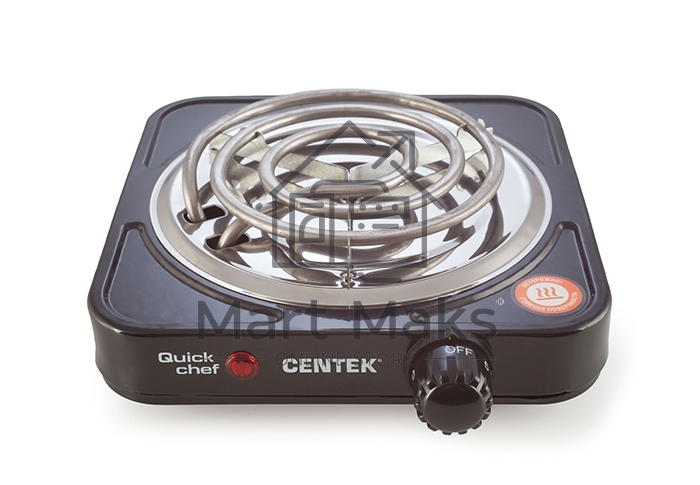 Электрическая плитка Centek CT-1508 черный
