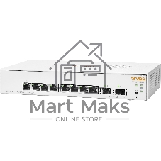 Коммутатор HPE OfficeConnect 1930 8G 2SFP, 8×1 Гбит/с + 2×1 Гбит/с SFP, управляемый
