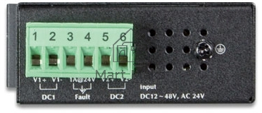 Индустриальный неуправляемый коммутатор Planet IGS-500T IP30 Compact size 5-Port 10/100/1000T Gigabit Ethernet Switch (-40~75 degrees C)