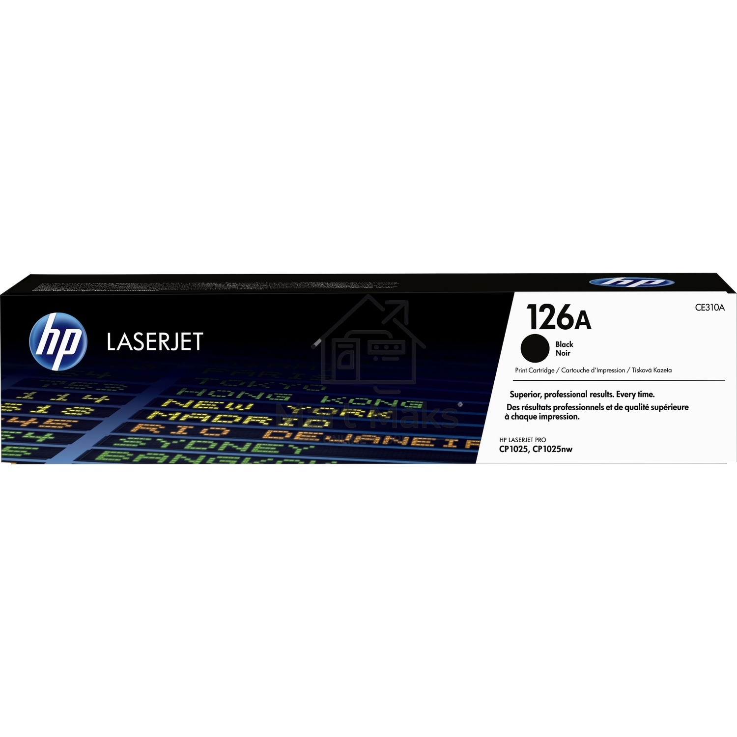 Картридж лазерный HP CE310A черный LaserJet Pro CP1025 (1200стр.)