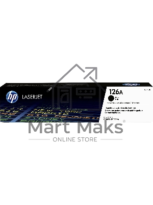 Картридж лазерный HP CE310A черный LaserJet Pro CP1025 (1200 стр.)