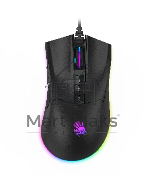 Мышь проводная A4Tech Bloody P90s черный, 8000 dpi, USB, кнопки - 8