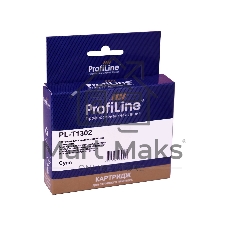 Картридж струйный ProfiLine PL-T1302 для принтеров Epson Stylus SX525WD/SX535WD/SX620/Office B42WD/BX525/BX535/BX625FWD/BX635FWD/BX925/BX935/WorkForce 525/630/3010/3520DWF/3530/3540/7015/7515/7525 с чернилами Cyan 10,1 мл