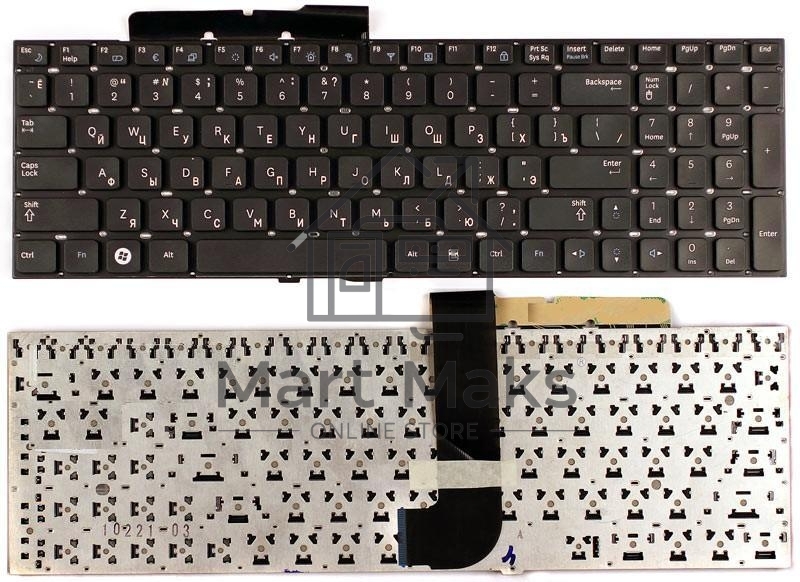 Клавиатура для ноутбука Samsung RF510 RF511 черная