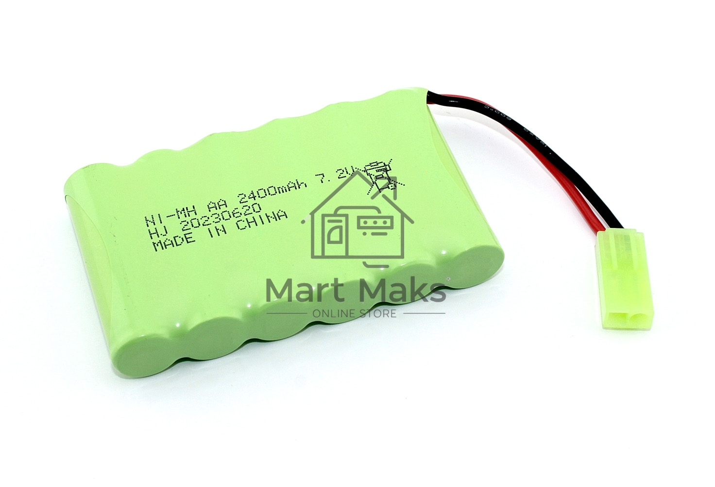 Аккумулятор Ni-Mh 7.2V 2400 mAh AA Flatpack разъем Tamiya