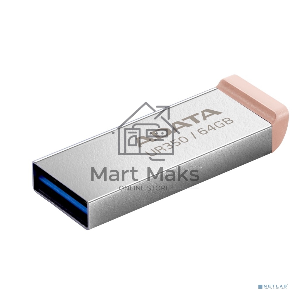 Флешка USB R/W ADATA USB3.2 64G BROWN UR350-64G-RSR/BG
