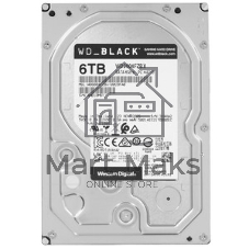 Жесткий диск WD SATA-III 6TB WD6004FZBX Desktop Black (7200rpm) 256Mb 3.5