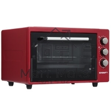 Мини-печь Kraft KF-MO 3800 R красный