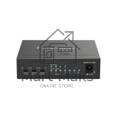 Коммутатор Mercusys MS106P, 4×100 Мбит/с PoE + 2×100 Мбит/с, неуправляемый