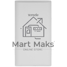 Tenda O1-5G Наружная точка доступа, 5 ГГц, до 867 Мбит/с, внутренняя антенна 1x9dBi, IP65, PoE, LAN 1x100 Мбит/с