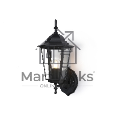 Уличный настенный светильник Ambrella light ST2010 BK/CL черный/прозрачный IP54 E27 max 40W 360*150*210