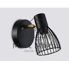 Светильник Ambrella light TR8659 BK/GD черный/золото E14 max 60W 160*100*145