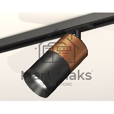 Светильник Ambrella light XT7402060 SBK/SCF/PBK черный песок/кофе песок/черный полированный MR16 GU5.3