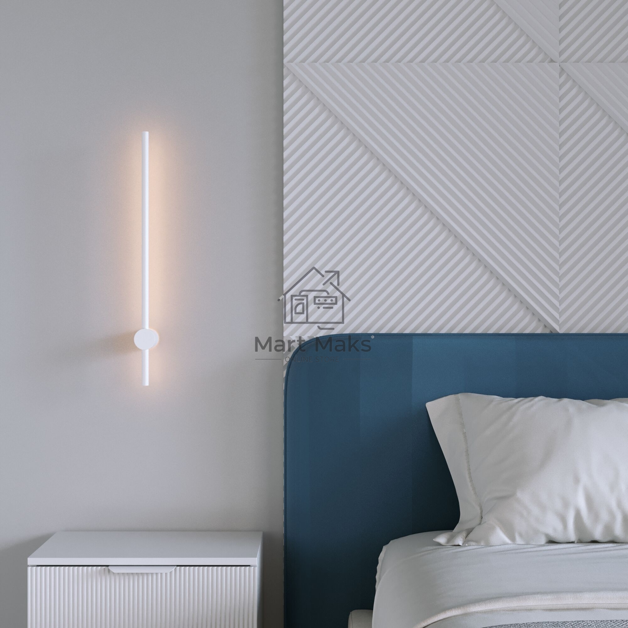 Светильник настенный светодиодный MRL LED 1115 / Cane LED белый