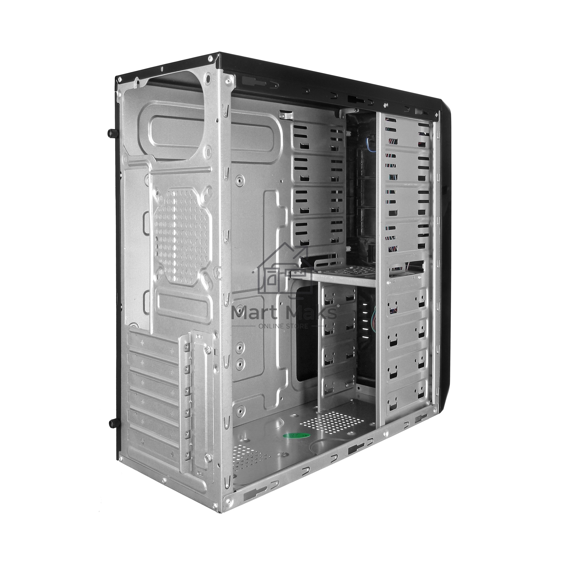 Компьютерный корпус Miditower Exegate UN-604 Black, ATX, <без БП> 2*USB+2*USB3.0, Audio
