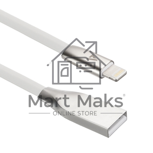 Кабель USB ACD-Infinity Lightning ~ USB-A TPE, 1.2м, белый (ACD-U922-P5W)