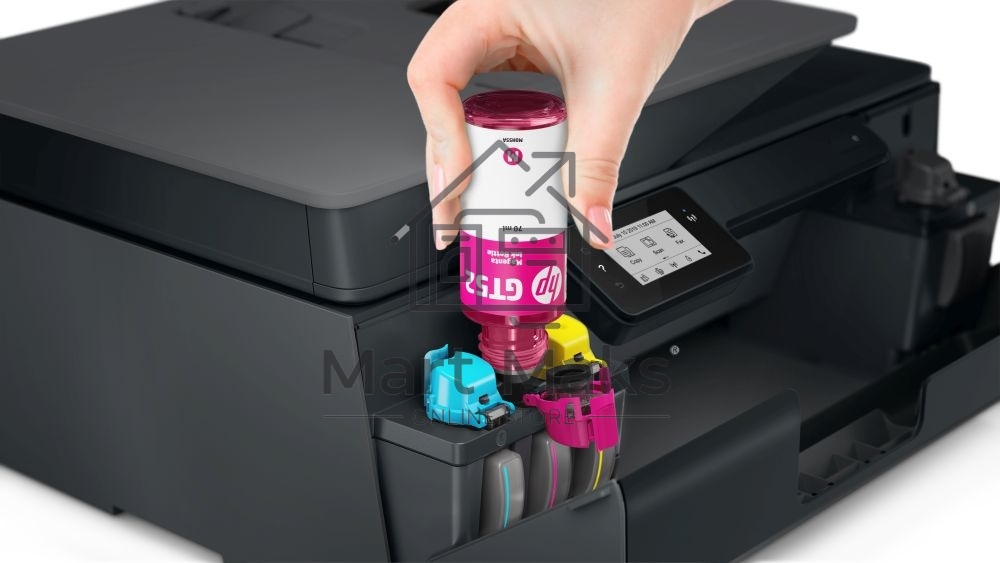 МФУ струйный HP Smart Tank 615 AiO (Y0F71A), A4, цветной, печ. до 22 стр/мин. (ч/б) до 16 стр/мин. (цвет), скан. до 5 стр/мин. (ч/б) 3 стр/мин. (цвет), 1200 x 1200 dpi (ч/б печать, скан.) 1200 x 4800 dpi (печать цвет), USB, Wi-Fi, BlueTooth, Air Print, Mo