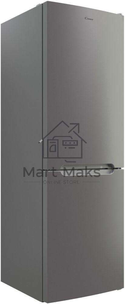Холодильник Candy CCRN 6180S серебро двухкамерный 227/106л морозилка снизу, No Frost