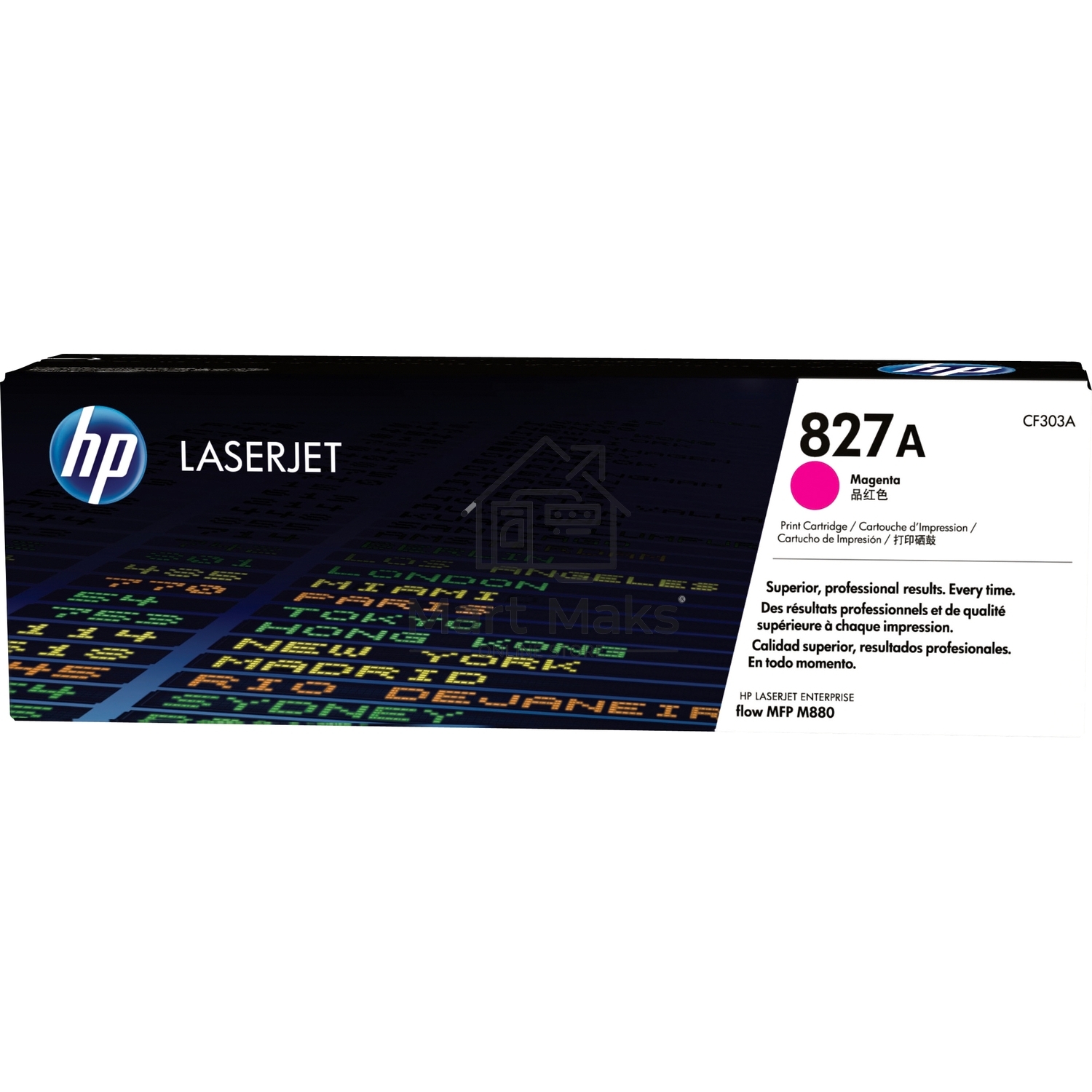 Тонер Картридж HP 827A CF303A пурпурный для HP CLJ Ent M880