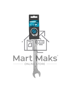 Ключ комбинированный трещоточный 17 мм Gross