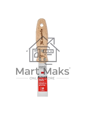 Шпательная лопатка Matrix из нержавеющей стали, 30 мм, буковая рукоятка, EFP 85608