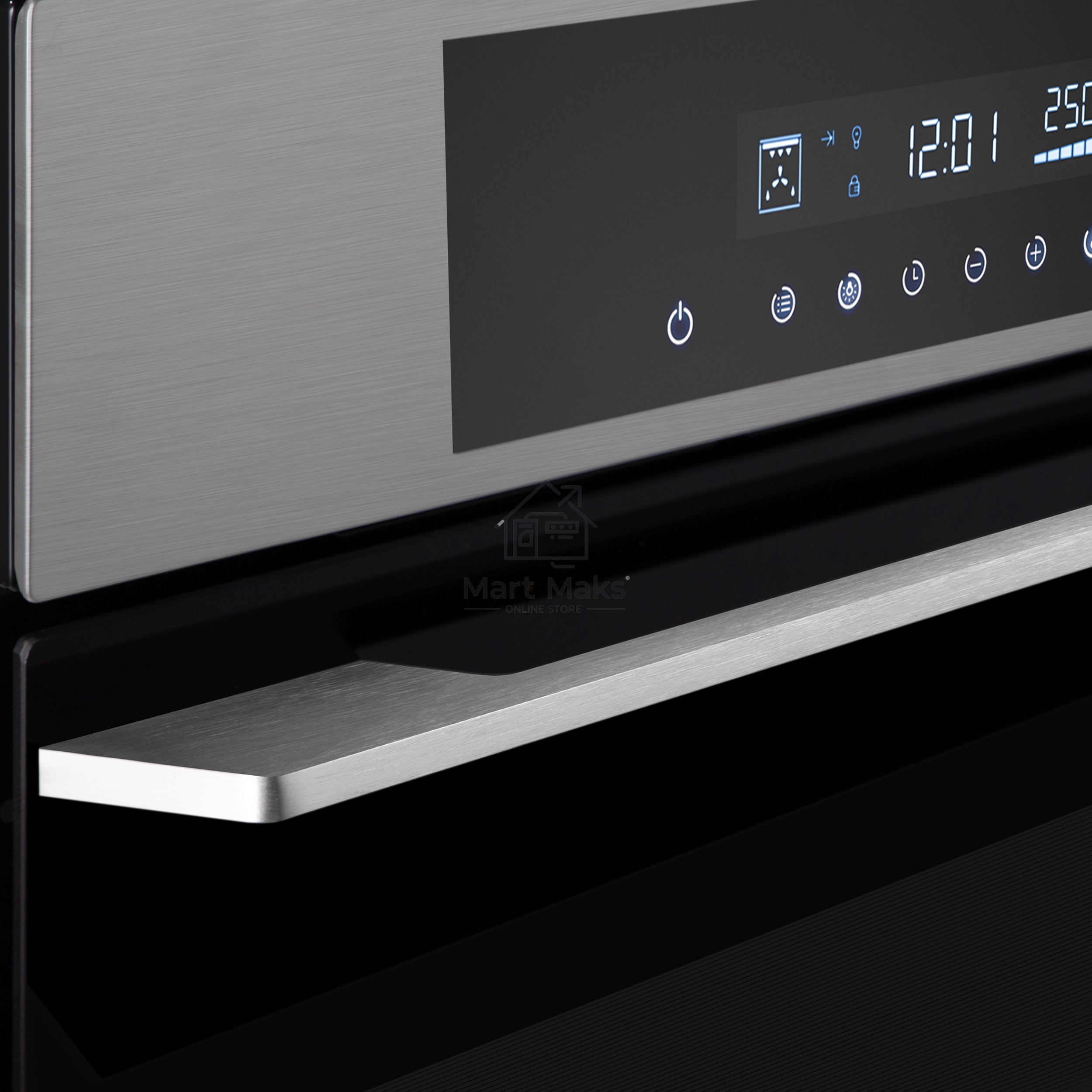 Шкаф духовой электрический Maunfeld AEOD60103S черный