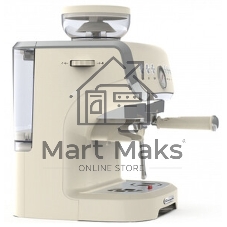 Кофейная станция BQ CM5000 бежевый, исп. кофе - зерновой/молотый, 2 л, 1560 Вт, 15 бар