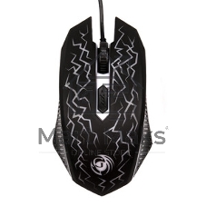 Мышь проводная Dialog Gan-Kata MGK-08U черный, 1600 dpi, USB, кнопки - 4
