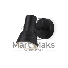 Накладной поворотный спот Ambrella light TA13112 BK/WH черный/белый GU10 max 12W D85*L123*H145