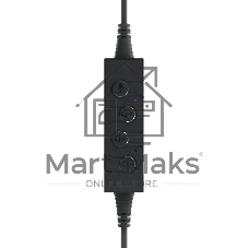 Гарнитура Ritmix RH-563USB Чёрная (2м)