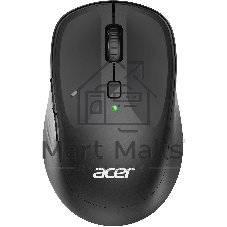 Мышь беспроводная Acer OMR300 черный, 1600 dpi, радиоканал, USB, кнопки - 6