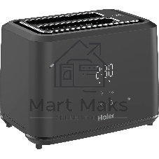 Тостер Haier HT-503 черный, 930 Вт, 2 слота