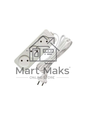 Удлинитель быт. ТМ Союз 2200 Вт 3гн. ПВС 7м 481S-1307