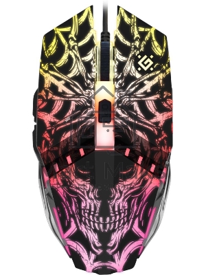 Мышь проводная Defender Prototype GM-670L черный, 2400 dpi, USB, кнопки - 6