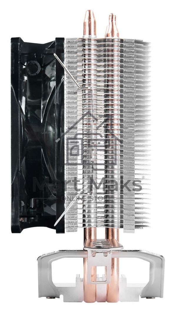 Кулер для процессора DEEPCOOL GAMMAXX 200 V2 серебристый, 92 мм, алюминий/медь, 2000 об/мин, 23.9 дБ, 4 pin, 100 Вт, 131 мм