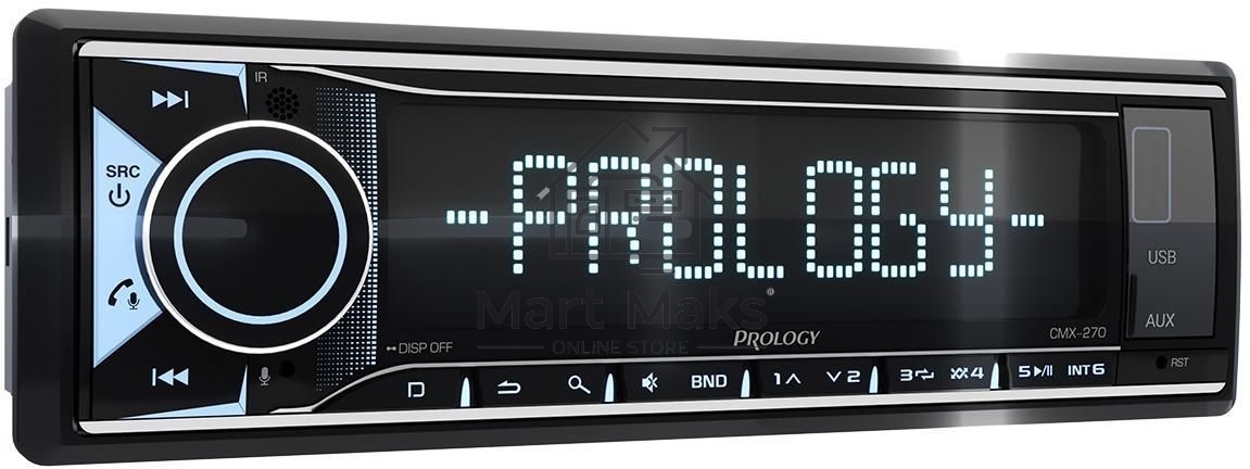 Автомагнитола Prology CMX-270 1DIN 4x55Вт