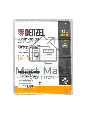 Фиксатор магнитный отключаемый для сварочных работ усилие 55 LB, 45х90х135 град. Denzel