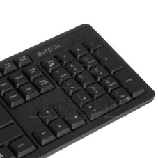 Комплект клавиатура+мышь A4Tech 3330N беспроводной, USB, 1200 DPI, чёрный