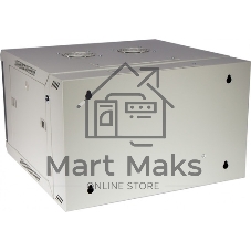 Шкаф настенный серии Pro, 9U 600x450, стеклянная дверь